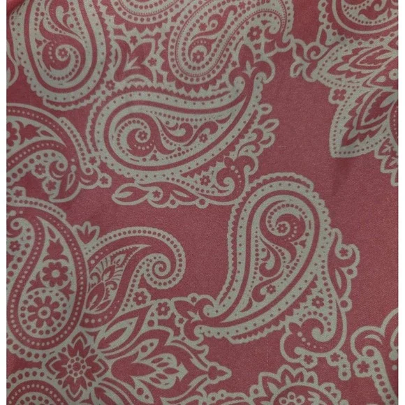 Spicy Tuna Swim Trunks Shorts Pink Paisley Pattern Men's Size Medium Pockets - Picture 9 of 9